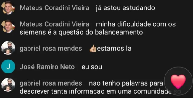 Depoimento Comunidade